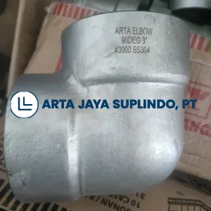 Jual Elbow SS304 Class 3000 NPT & Socket Weld